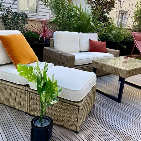 Giulia Prestige, Avec Terrasse Luxe & Confort Aux Portes De Paris 아파트